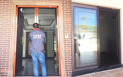 樂清上海花園別墅、芙蓉鎮(zhèn)別墅韋柏紗窗